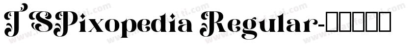 TSPixopedia Regular字体转换